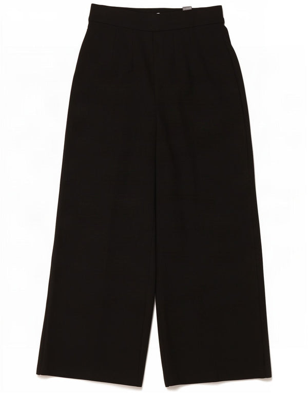 Marks & Spencer Pantaloni casual pentru femei cu picioare largi UK 10 Small W28 L26 Negru