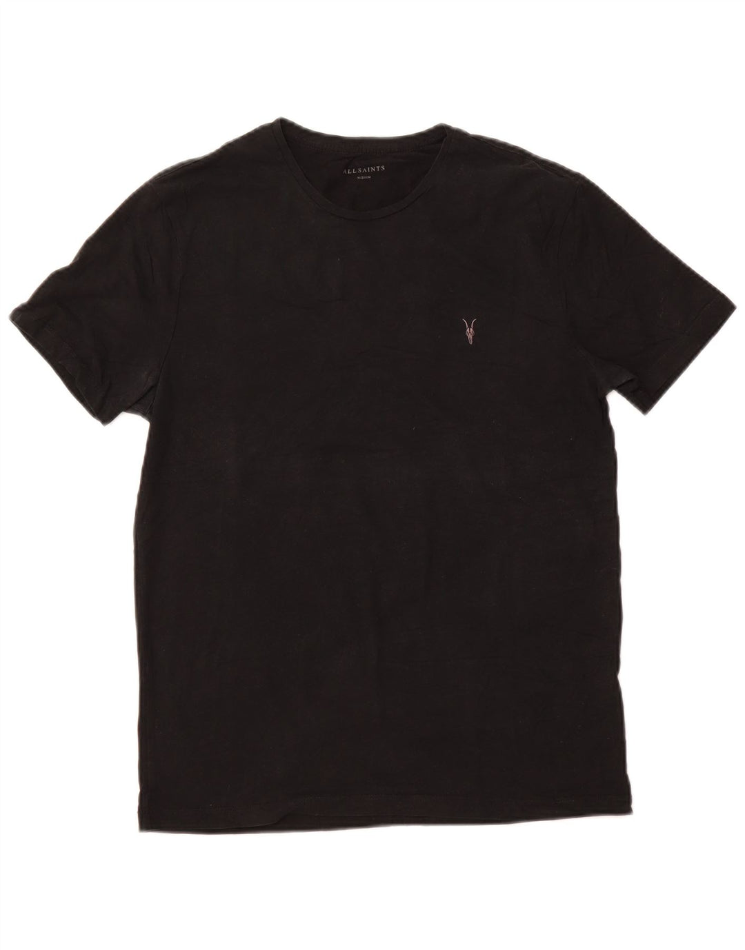 ALL SAINTS Tricou Bărbați Top Mediu Negru Bumbac