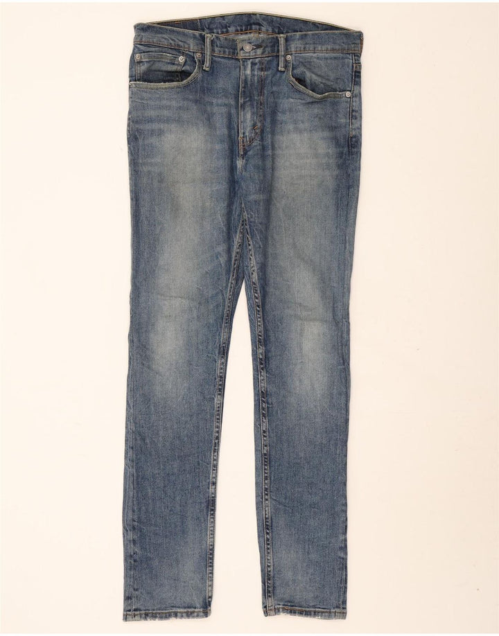 Blugi conici 512 Slim Tapered pentru bărbați LEVI'S L33 L32 Albastru