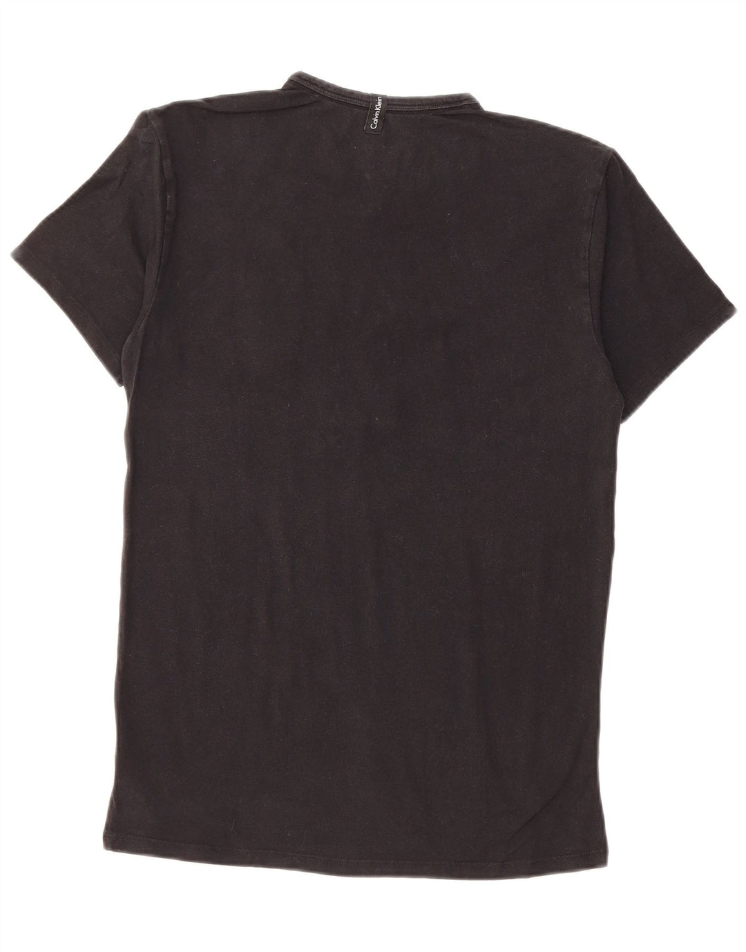 Tricou grafic pentru bărbați CALVIN KLEIN Top mic bumbac negru