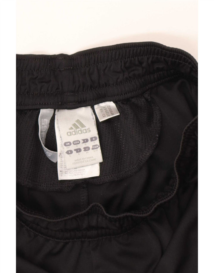 Pantaloni scurți sport pentru bărbați Adidas AC Milan, poliester negru mic
