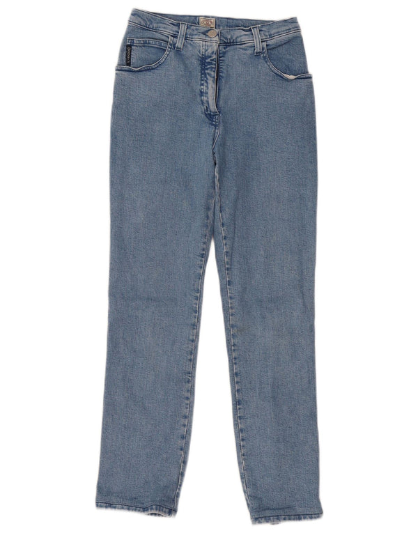 Blugi drepti pentru femei Armani W27 L27 Albastru