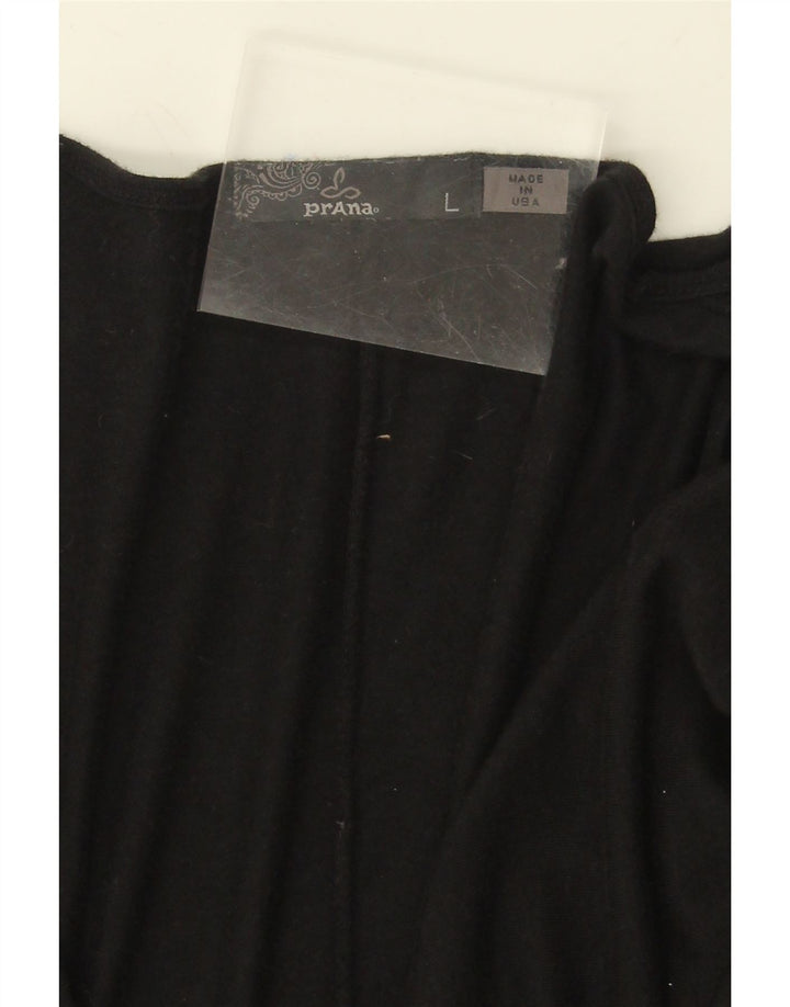 PRANA Womens A-Line Dress UK 14 Large Black Vintage Prana and Second-Hand Prana from Messina Hembry 