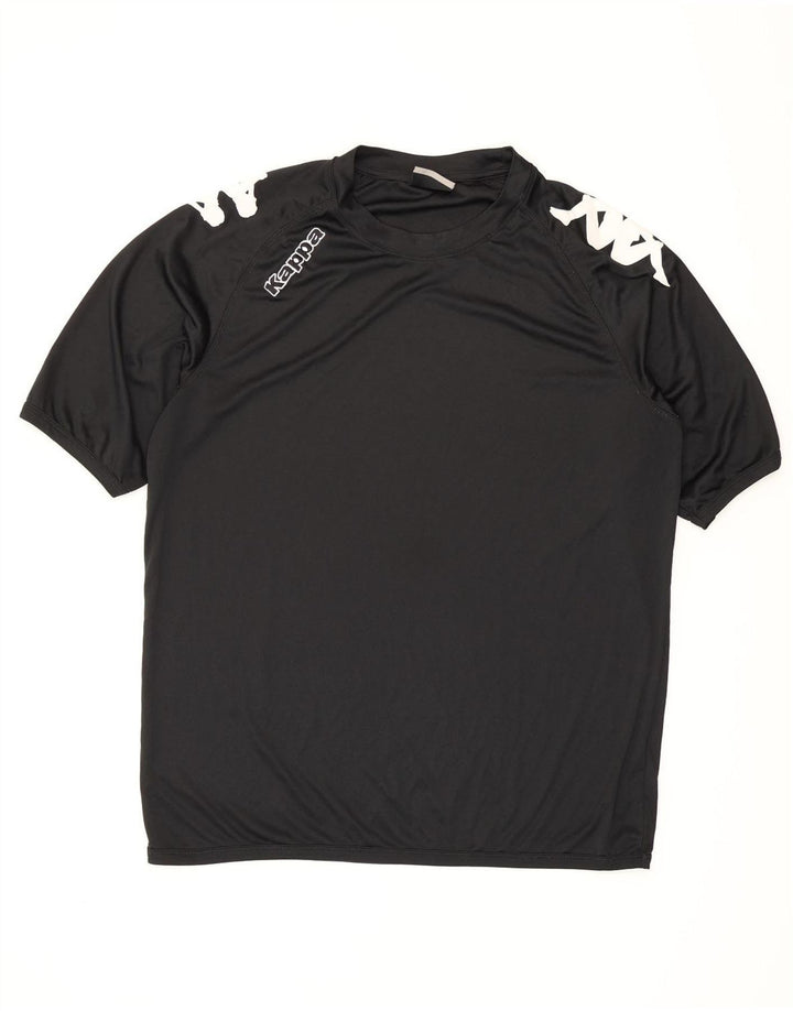 Tricou grafic pentru bărbați Kappa Top XL Negru