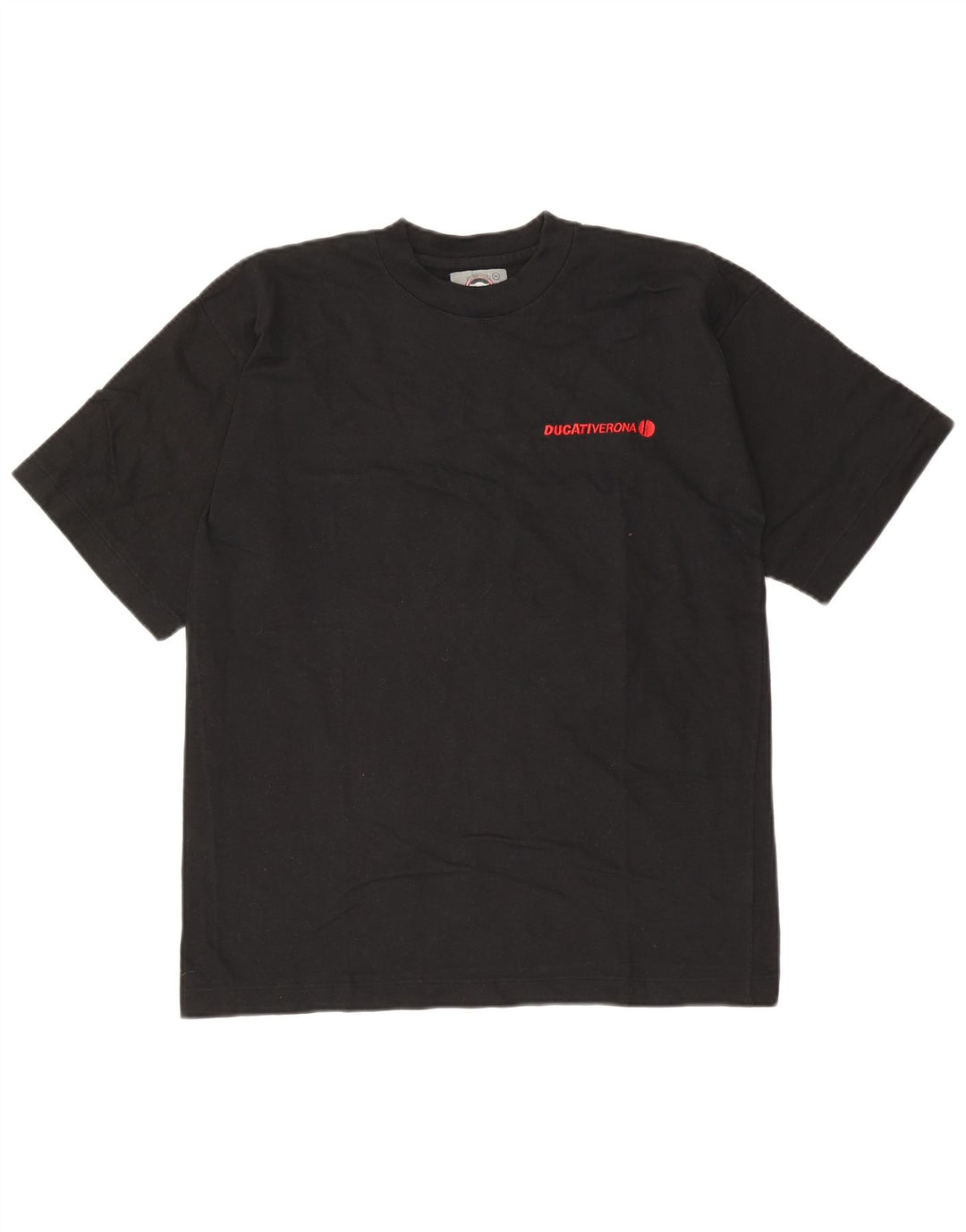 Tricou grafic pentru bărbați Ducati Top Medium Black Bumbac
