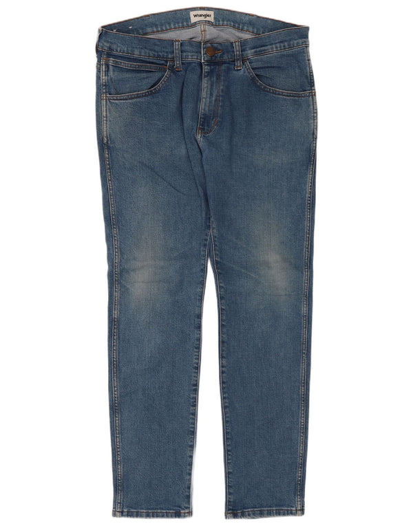 Blugi pentru bărbați Wrangler Bryson Skinny W36 L32 Bumbac albastru