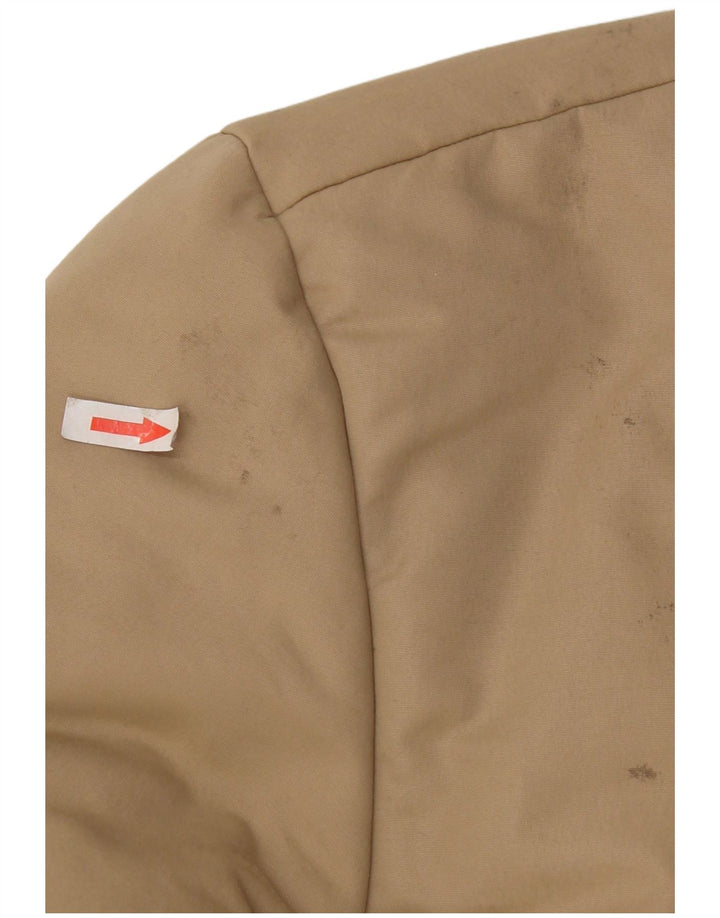 Jachetă Bomber cu grafică Puma pentru femei UK 16, mare, bej, poliester color bloc