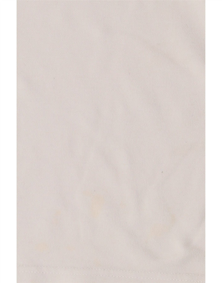 DIADORA Mens Polo Shirt Medium White Vintage Diadora and Second-Hand Diadora from Messina Hembry 