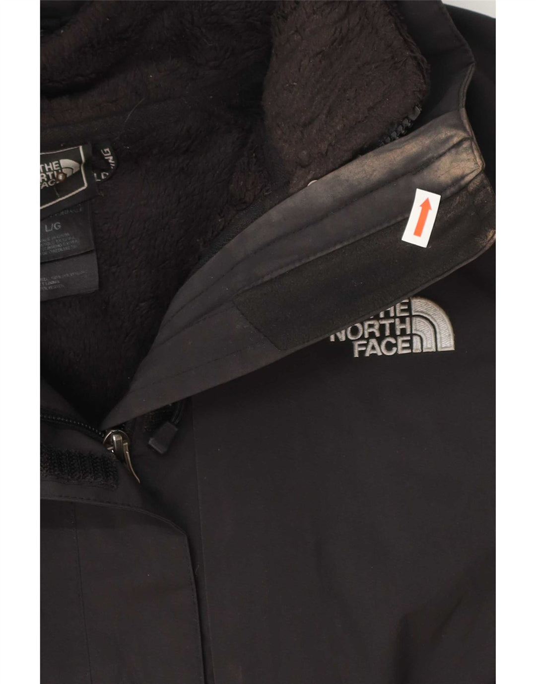 Jachetă Windbreaker pentru femei The North Face UK 16 Large Black Poliester