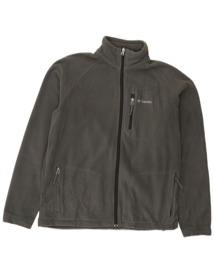 Jachetă fleece Columbia pentru bărbați UK 38 Medium Gri Poliester