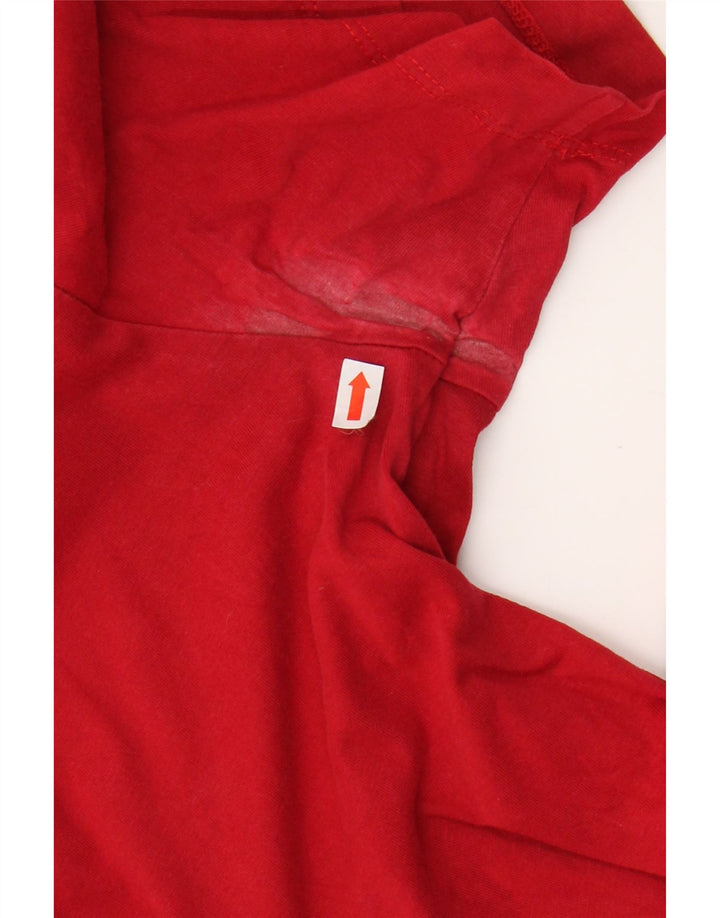 Tricou grafic pentru bărbați JORDAN Top din bumbac roșu mediu