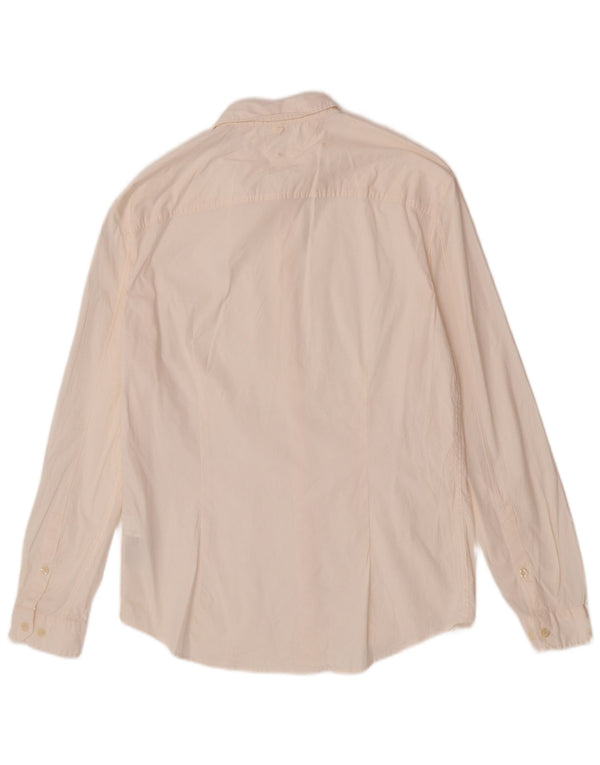 Cămașă XL pentru bărbați Tommy Hilfiger, bumbac alb catifelat