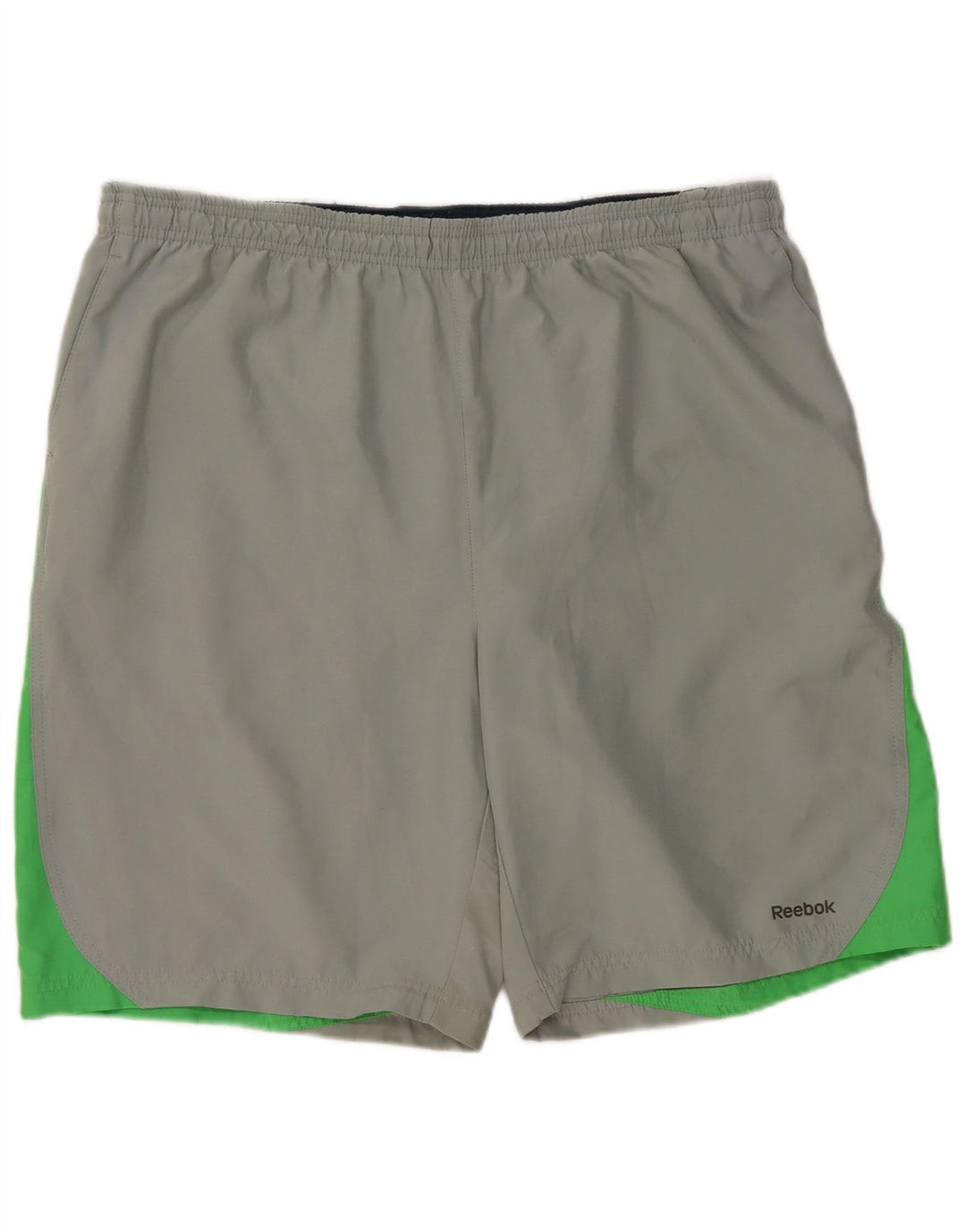 Pantaloni scurți de înot REEBOK pentru bărbați XL, verde, poliester color bloc