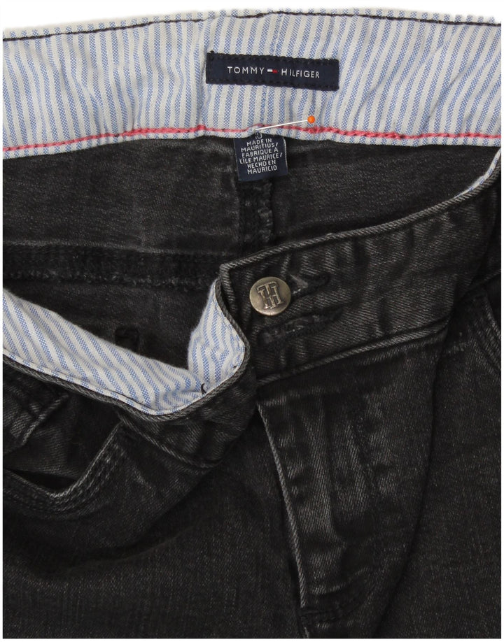 Jeans Bootcut pentru femei Tommy Hilfiger US 10 Large W32 L30 Bumbac gri