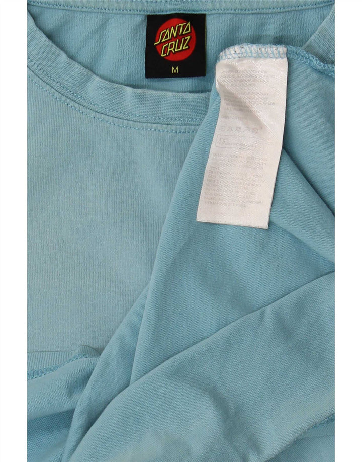 Tricou grafic pentru bărbați Santa Cruz Top din bumbac albastru mediu