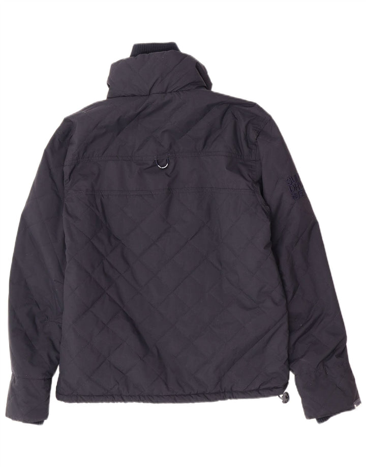 Jachetă căptușită pentru bărbați Superdry UK 38 Medium Navy Blue Marine