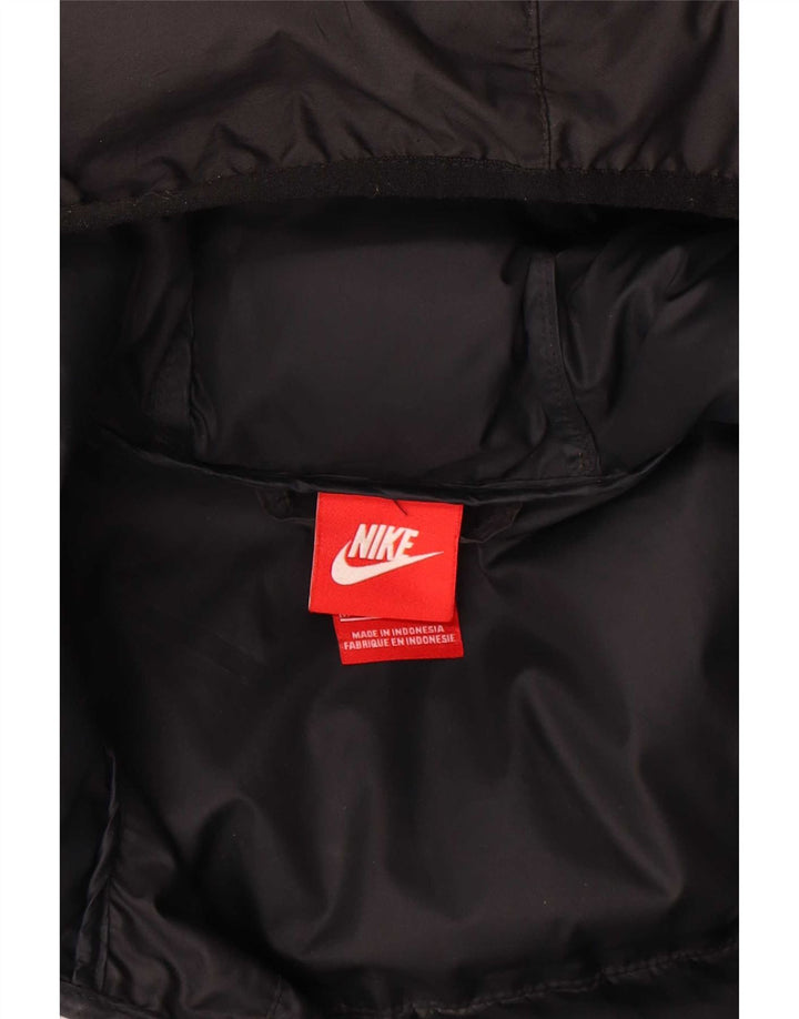 Jachetă căptușită cu glugă Nike pentru bărbați UK 38 Medium Black