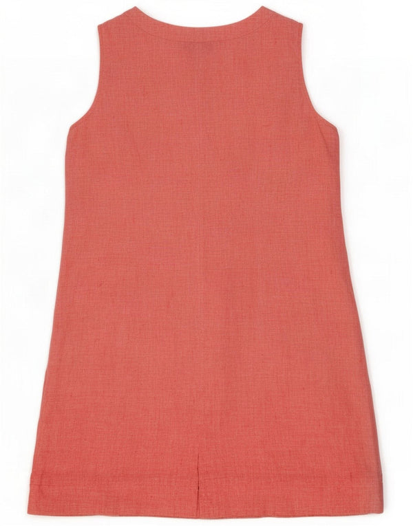 Tu Clothing Rochie A-Line fără mâneci pentru femei UK 20 2XL Pink Linen