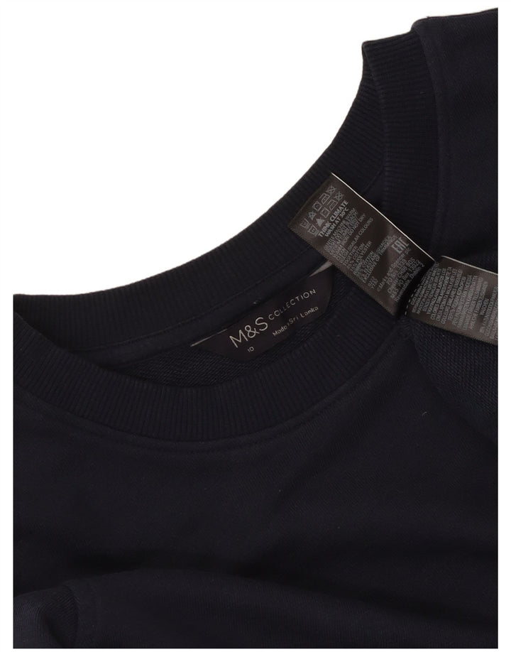 Pulover pentru damă Marks & Spencer Pulover UK 10 mic Bumbac bleumarin