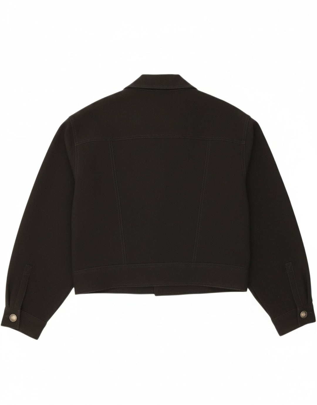 COLLECTION Womens Bomber Jacket IT 46 Large Black Polyester Vintage Collection and Second-Hand Collection from Messina Hembry 