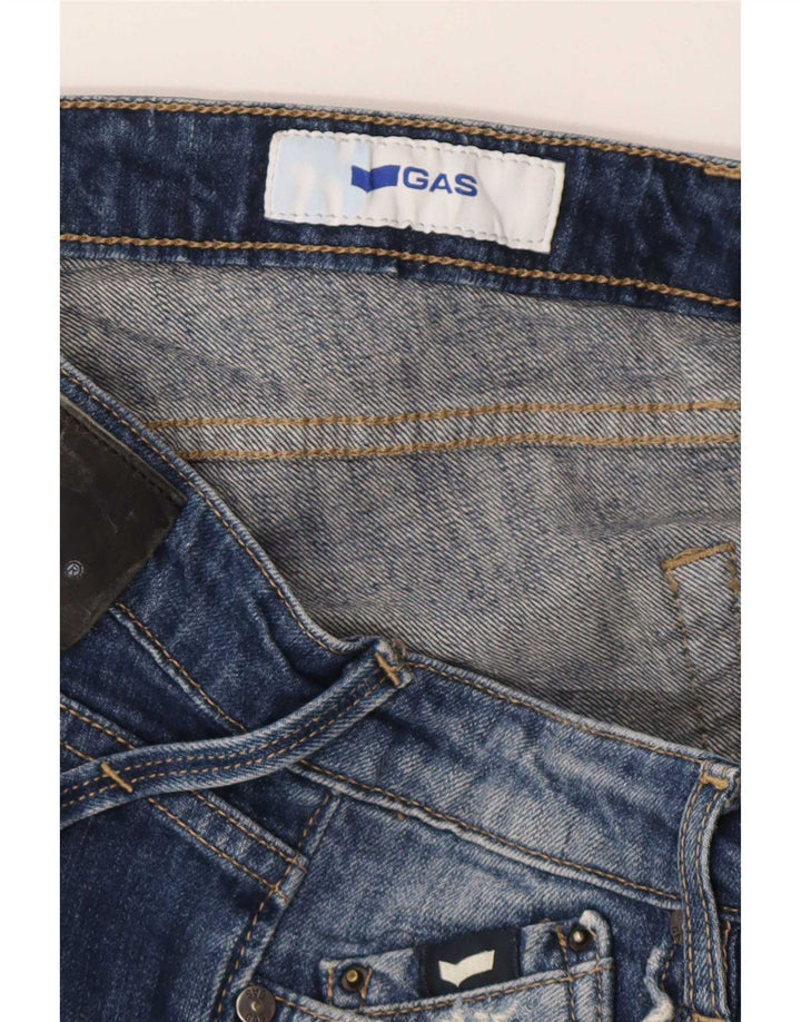 Pantaloni scurți din denim pentru bărbați Gas W29 Small Blue Bumbac
