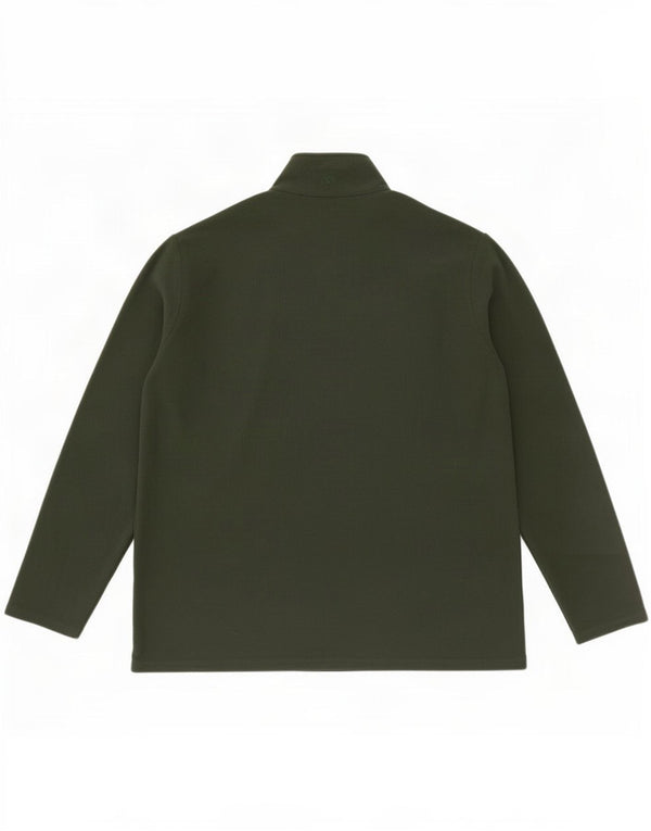 Mountain Warehouse Jumper pentru bărbați, cu fermoar și gât, fleece XL, kaki