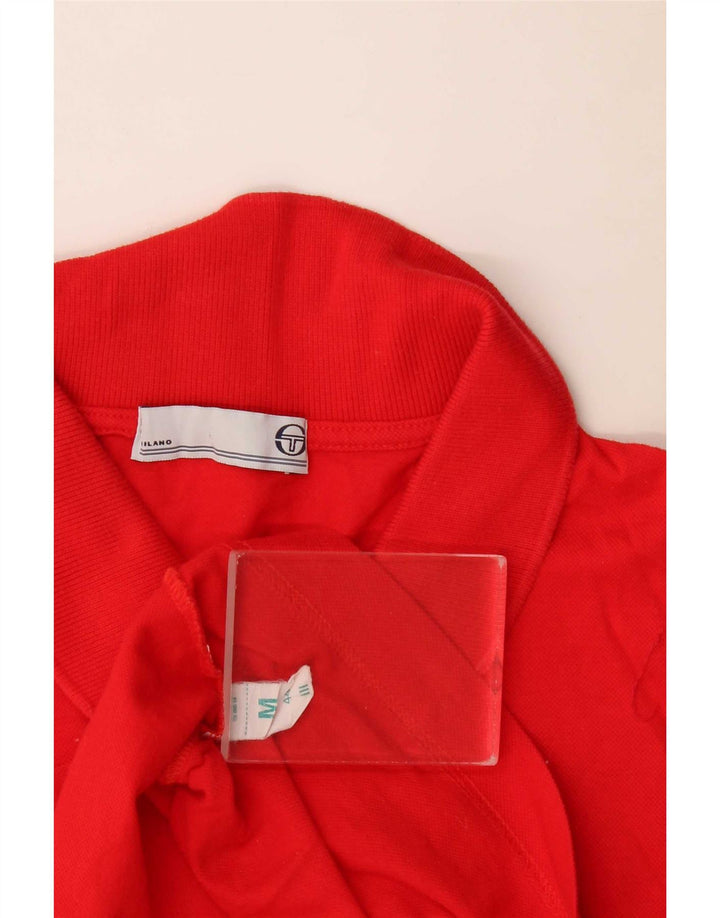 Tricou polo fără mâneci pentru femei Sergio Tacchini IT 44 Medium Red