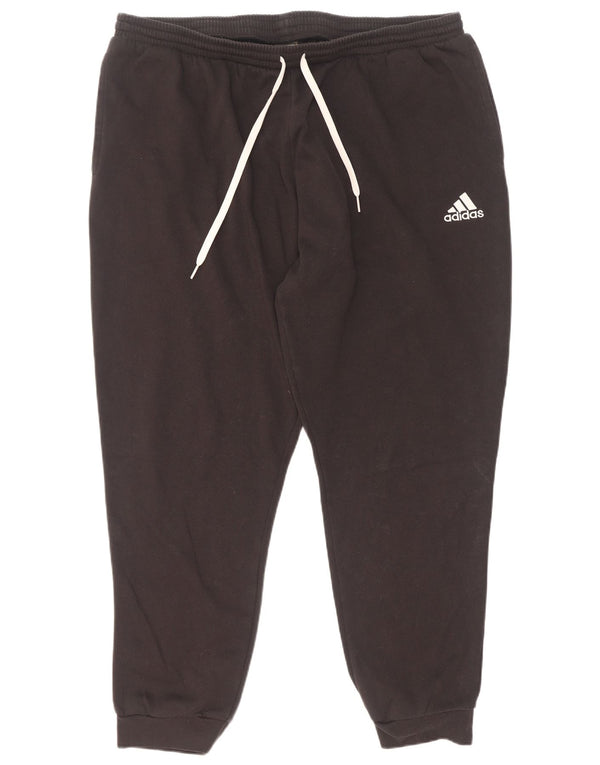 Pantaloni de trening pentru bărbați Adidas Pantaloni de jogging 2XL, bumbac negru