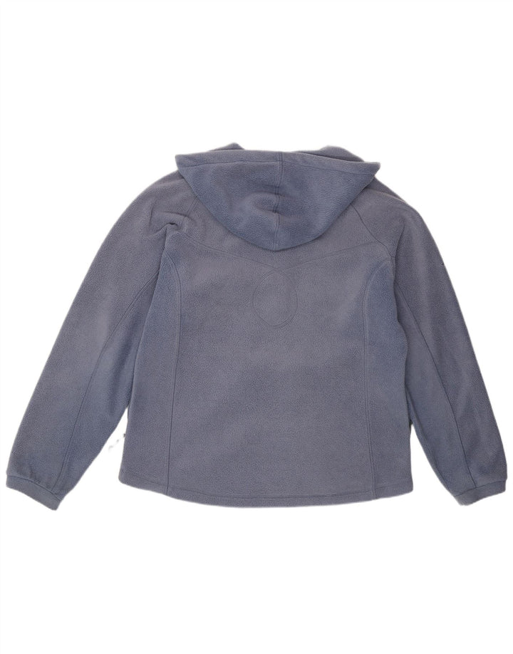 Jachetă polară cu glugă pentru femei Helly Hansen UK 18 XL poliester albastru
