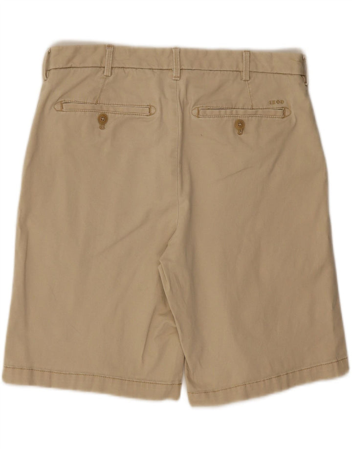 IZOD Mens Chino Shorts W33 Large Beige Cotton Vintage Izod and Second-Hand Izod from Messina Hembry 