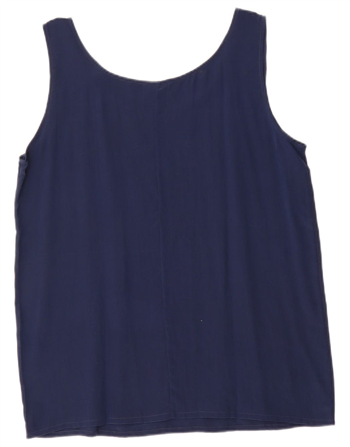 Vest Vest Top pentru femei UK 14 Medium Bleumarin