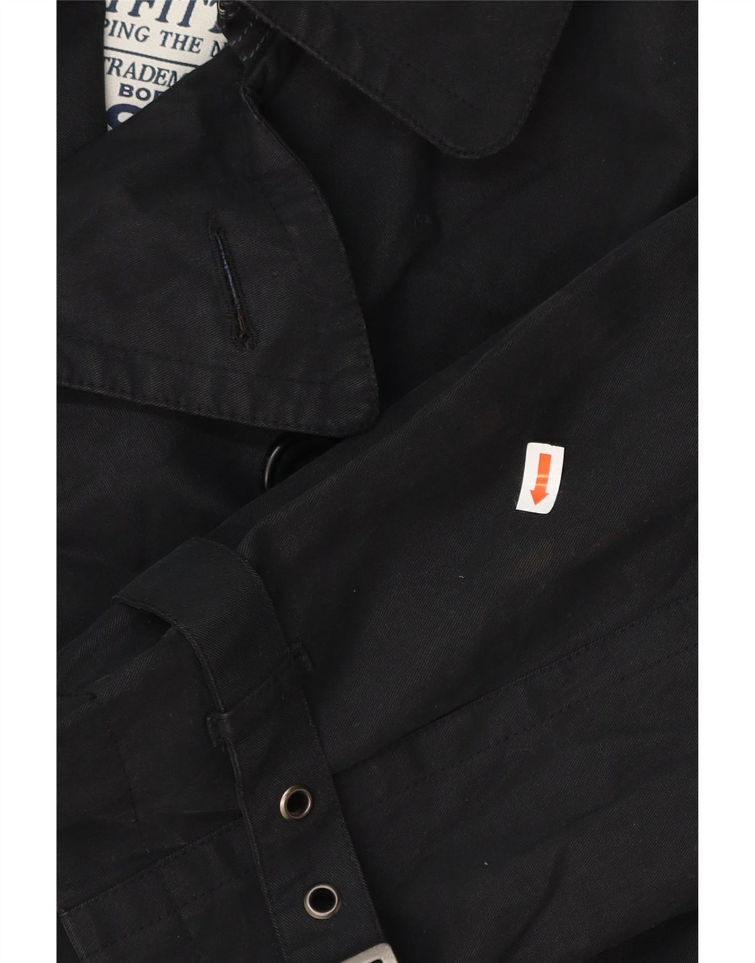 Trench pentru bărbați BODEN UK 40 mare, negru, bumbac