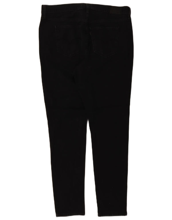 Blugi skinny cu talie mare Levi's 721 pentru femei US 16 2XL W36 L30 bumbac negru