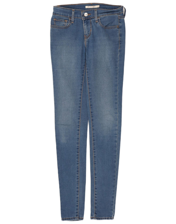 Blugi Levi's 710 Super Skinny pentru femei W25 L32 Bumbac albastru