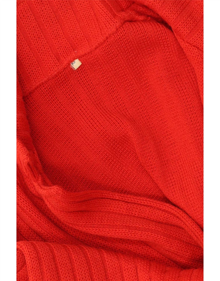 Pulover Cardigan Vintage pentru femei UK 16 Large Red
