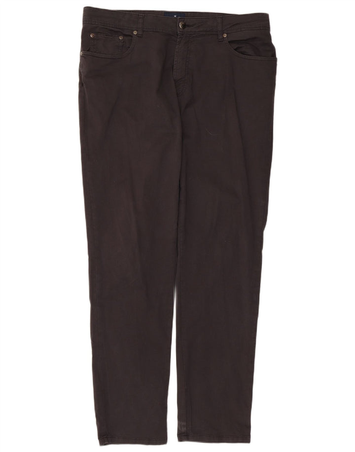 Pantaloni casual slim pentru bărbați Hackett W36 L31 maro bumbac
