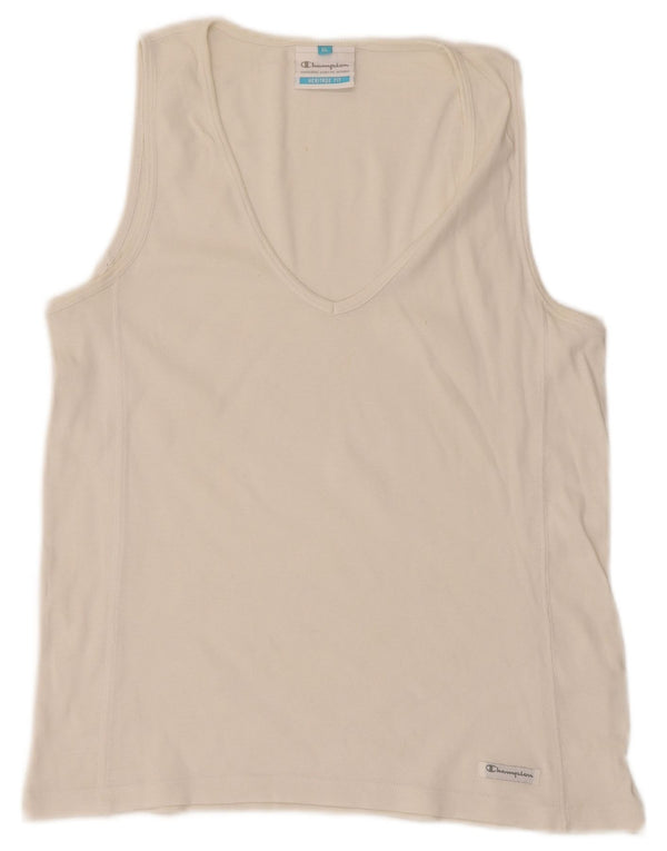 Vestă Champion Heritage Fit pentru femei UK 18 XL Alb
