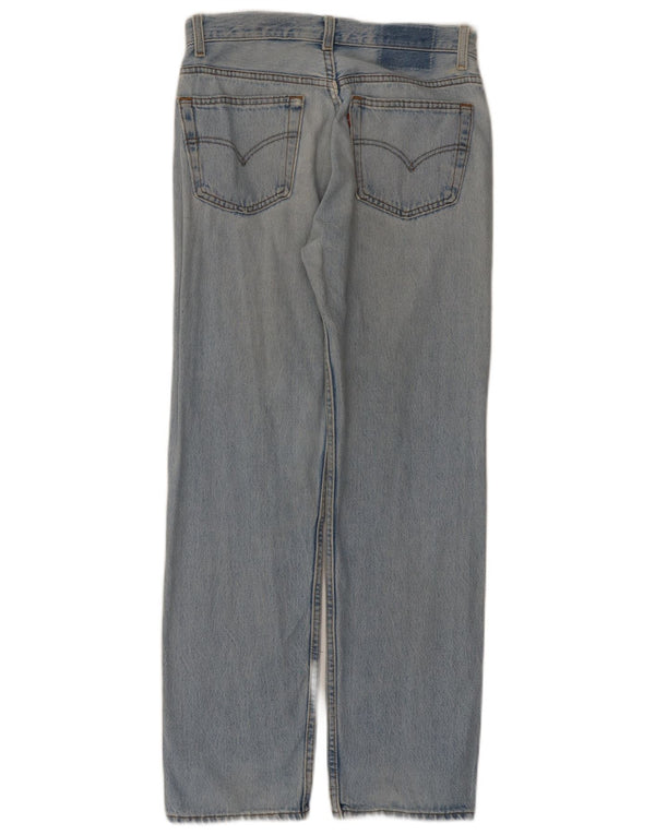 Blugi 501 drepti pentru bărbați Levi's W31 L30 Bumbac albastru