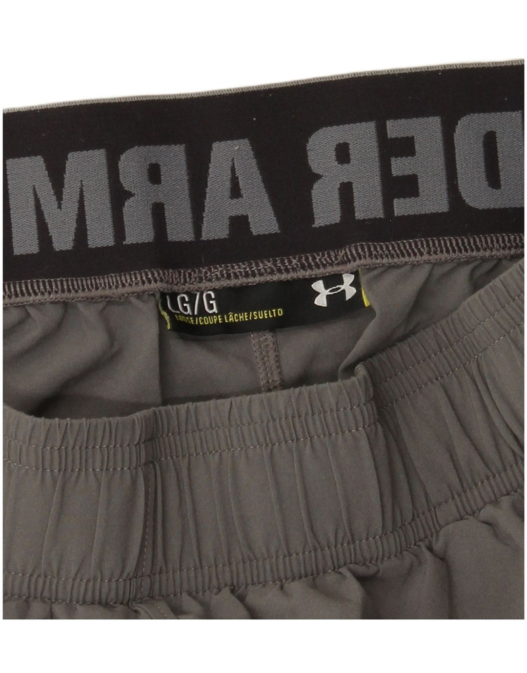 Pantaloni scurți sport grafic Under Armour pentru bărbați, mari, gri