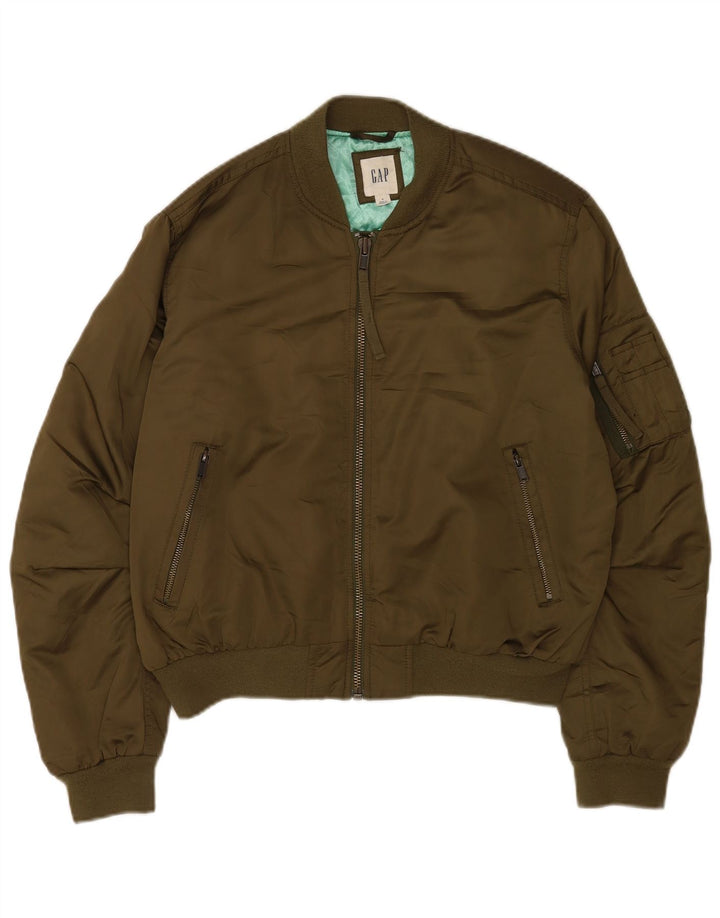Bomber pentru femei Gap UK 14 Medium Kaki Poliester