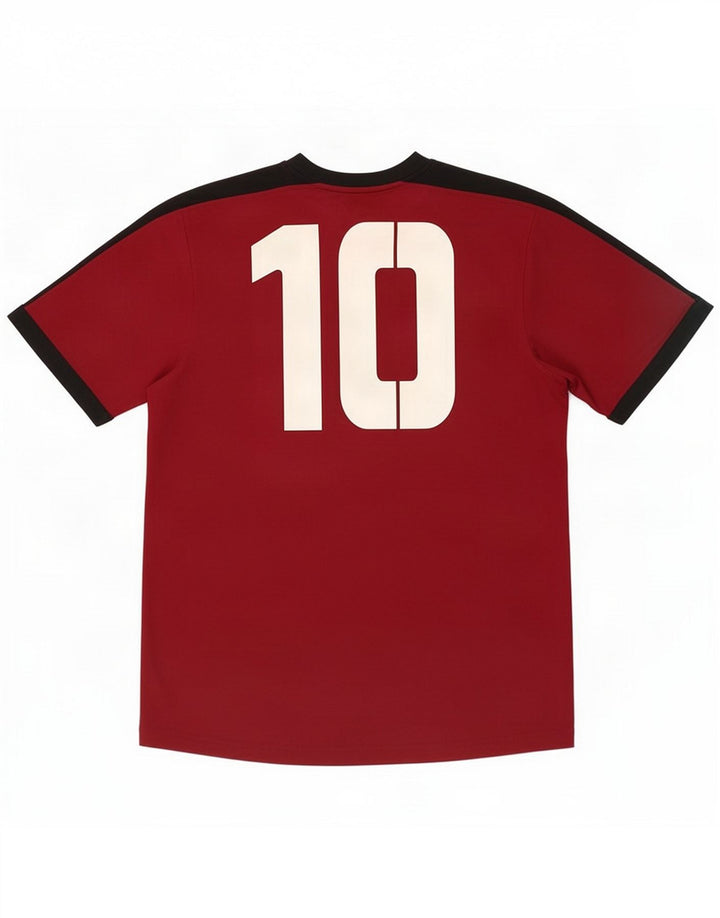 Umbro Tricou grafic pentru bărbați Top mare roșu Colorblock Poliester