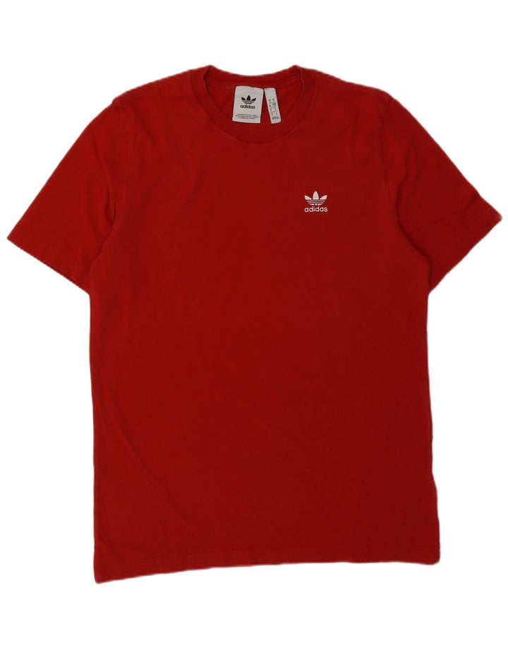 Tricou pentru bărbați Adidas Top mic, roșu, bumbac