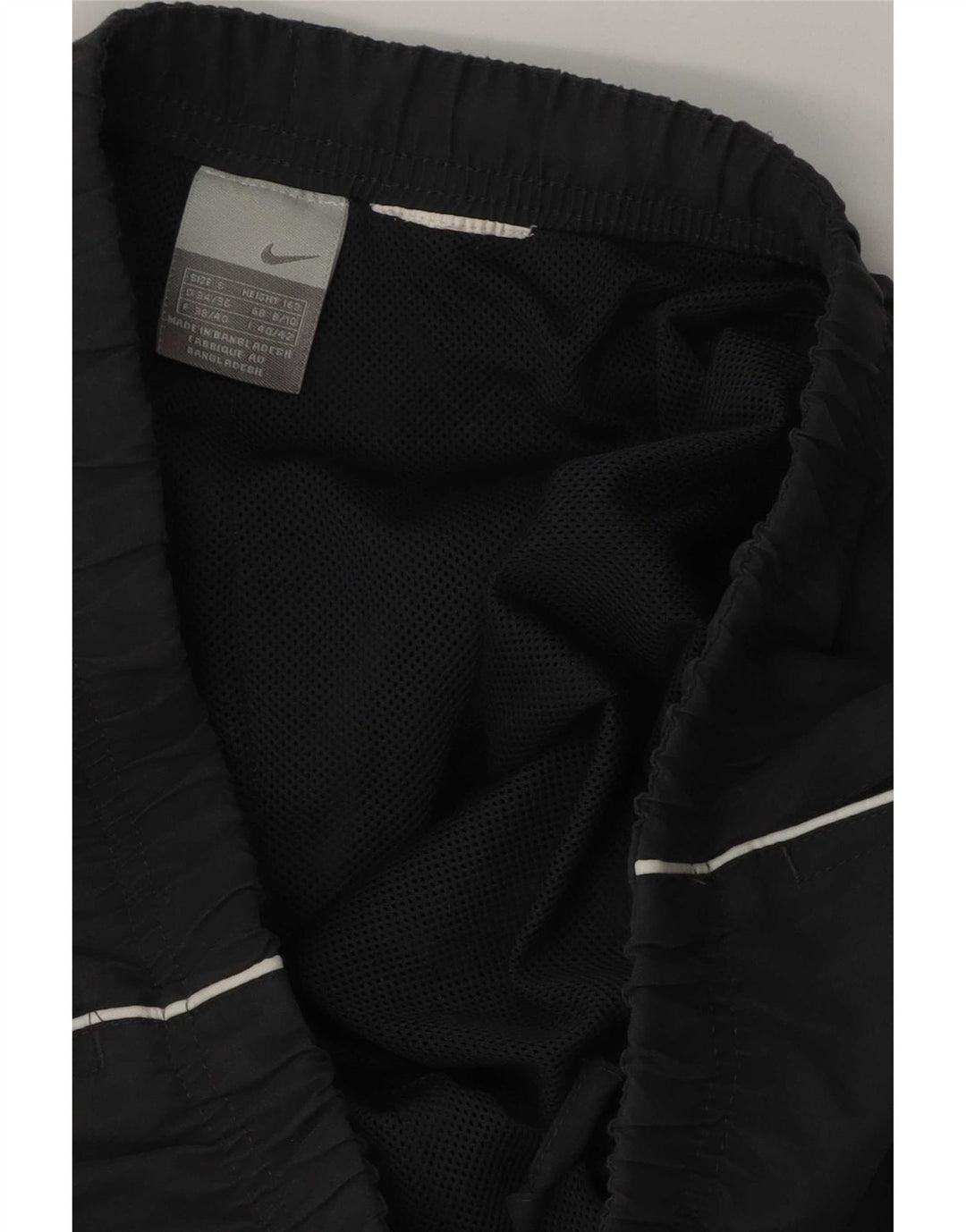 Pantaloni de trening pentru femei Nike Joggeri UK 8/10 Poliester gri mic