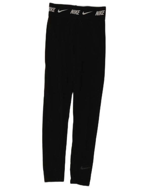 Leggings Nike Fete Dri Fit Graphic 13-14 Ani XL Bumbac Negru