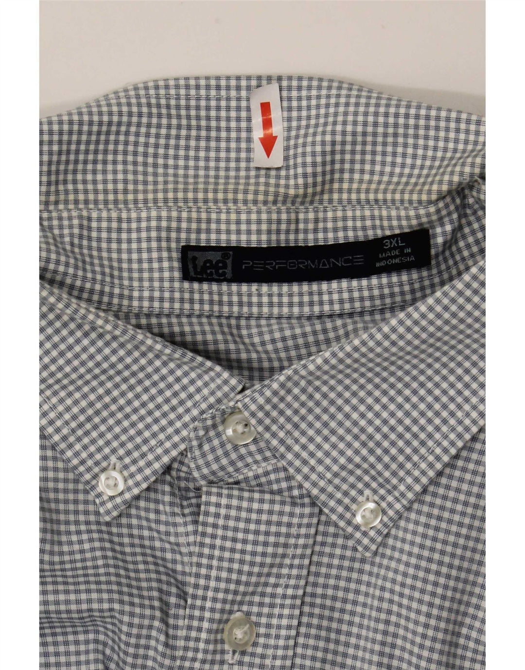 Cămașă pentru bărbați Lee 3XL Blue Check