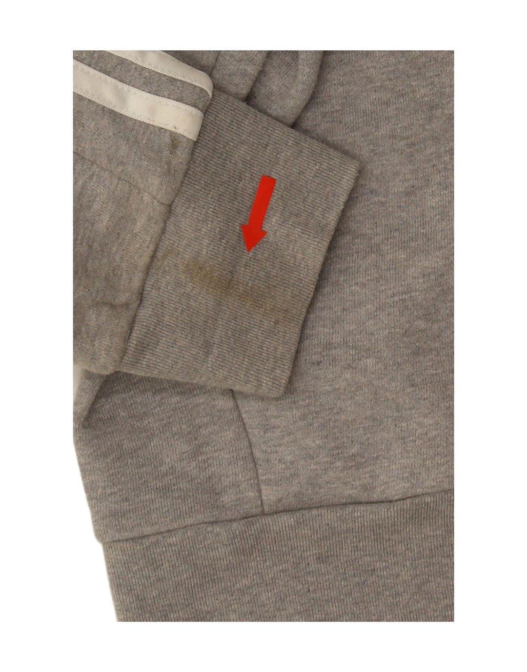 Pulover pentru bărbați Adidas Regular Fit, cu fermoar, bumbac, gri mediu