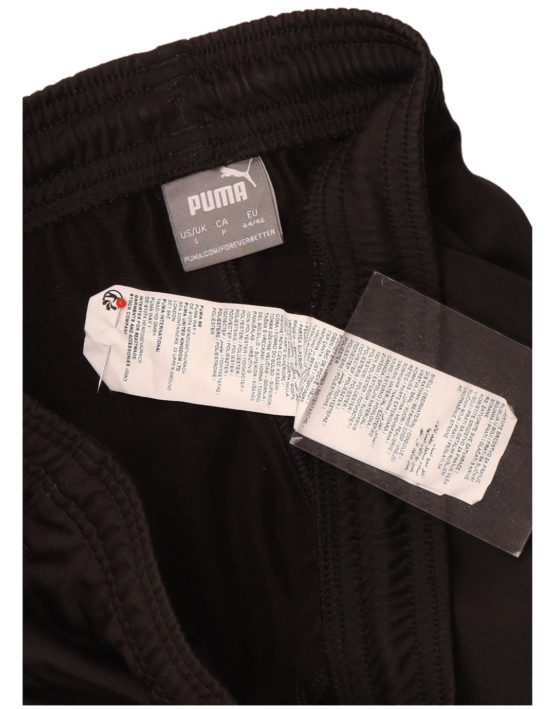 Pantaloni de trening pentru bărbați Puma Pantaloni de jogging Mici Poliester negru