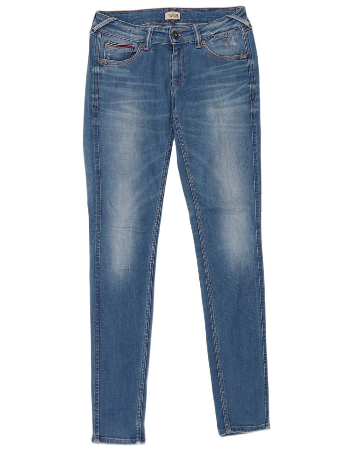 Blugi slim pentru femei Tommy Hilfiger W27 L32 bumbac albastru