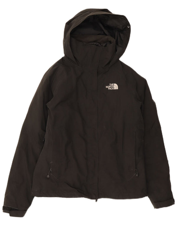 Jachetă Windbreaker supradimensionată pentru femei cu glugă The North Face UK 10 Small Black