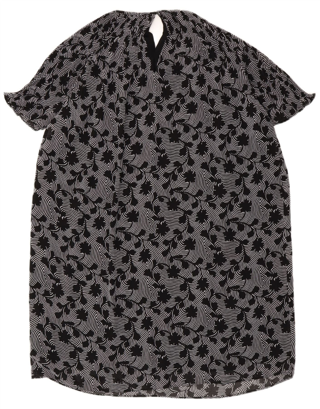 MICHAEL KORS Rochie oversized Shift pentru femei UK 14 Medium Black Floral